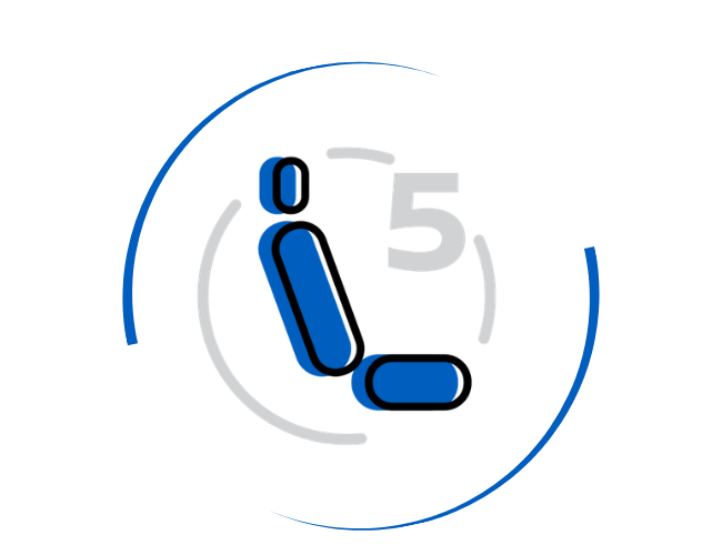 5 seats in Nissan MICRA