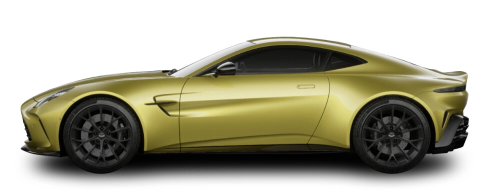 Vantage coupe side profile