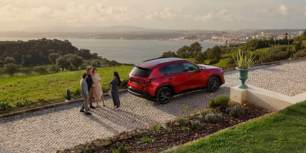 Mazda CX-5 with scenic background