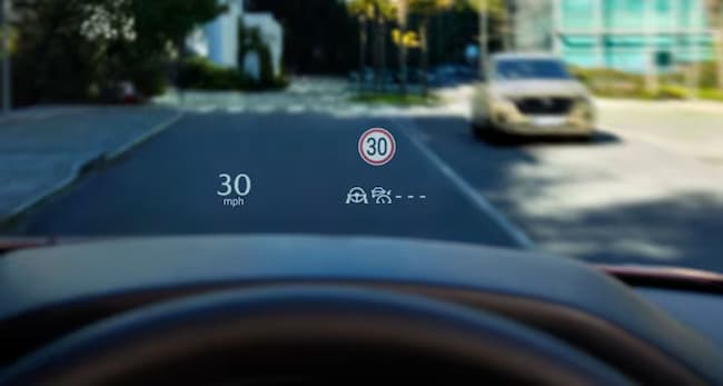 Heads-up display Mazda CX-5