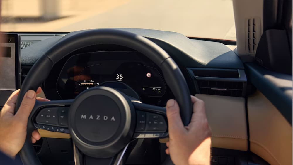 Behind the wheel of the Mazda CX-5