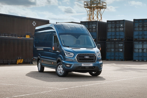 Ford Transit Van in Blue