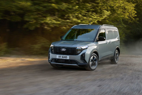 Ford Transit Courier Van in Grey