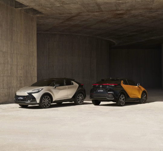 Toyota brand banner