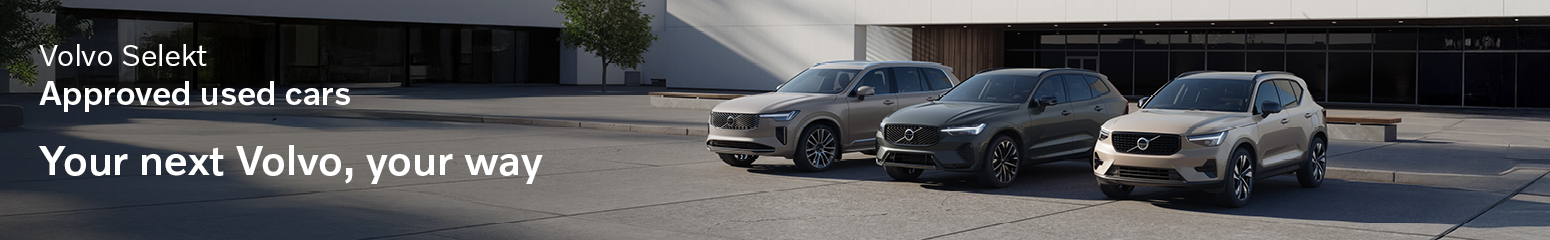Volvo Selekt banner