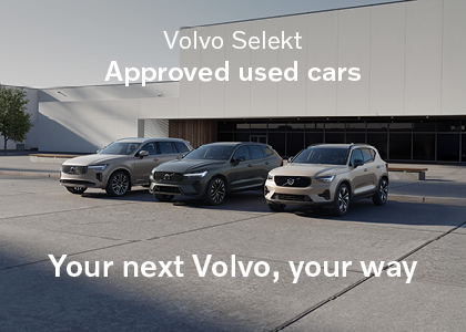 Volvo Selekt banner
