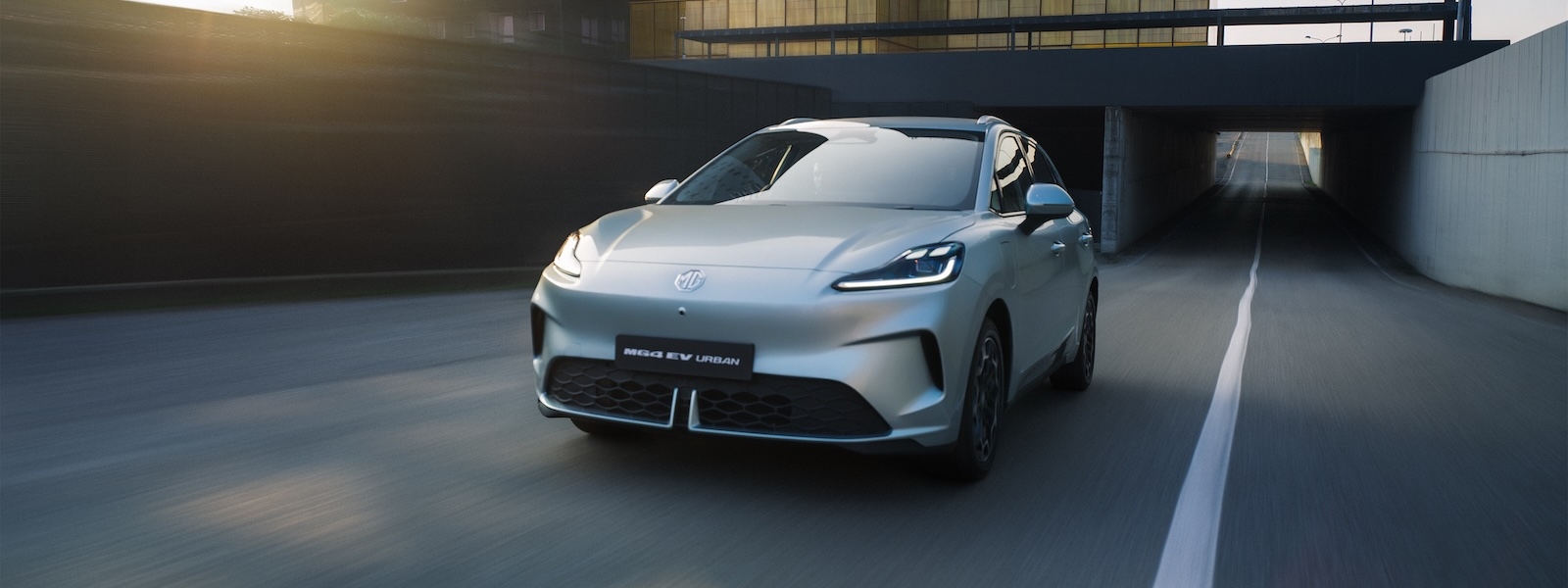All-New MG4 EV Urban Driving in the City