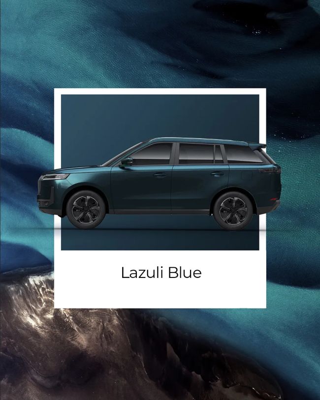 JAECOO E5 in Lazuli Blue