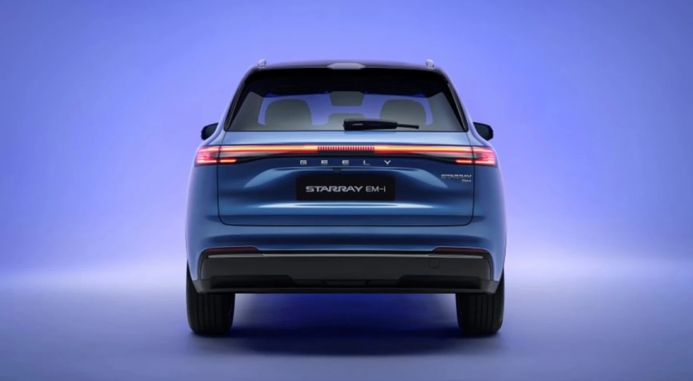 Rear view of the Geely Starray EM-i; Used Geely Starray EM-i Deals
