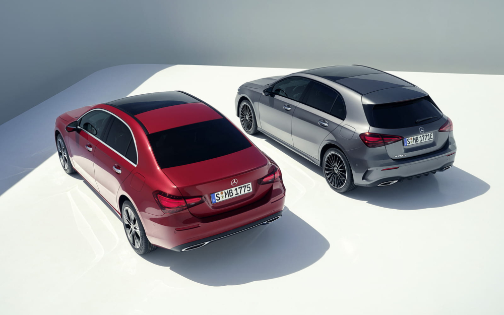 Used Mercedes-Benz A-Class Cars - Rear View