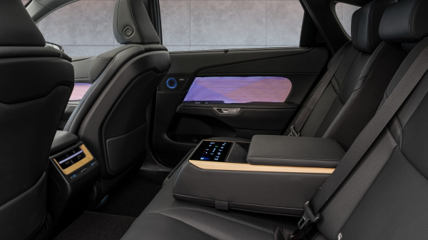 New Lexus ES Rear Seats and Ambient Lighting