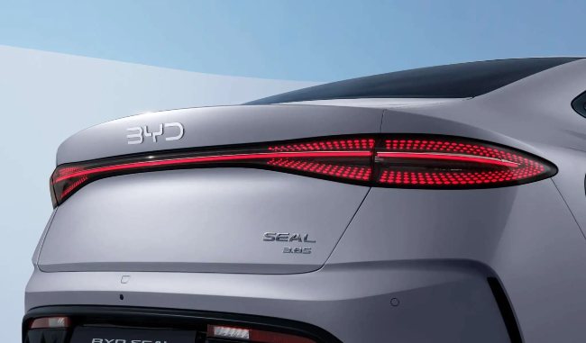 The Back of BYD SEAL