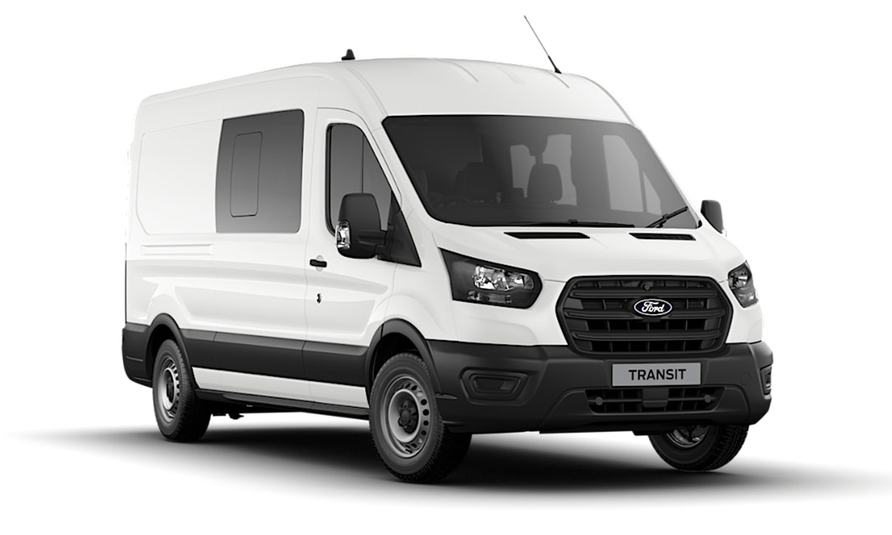 Ford Transit Double Cab 2.0 EcoBlue 130ps H3 Trend Double Cab Van [DAP] Image 1
