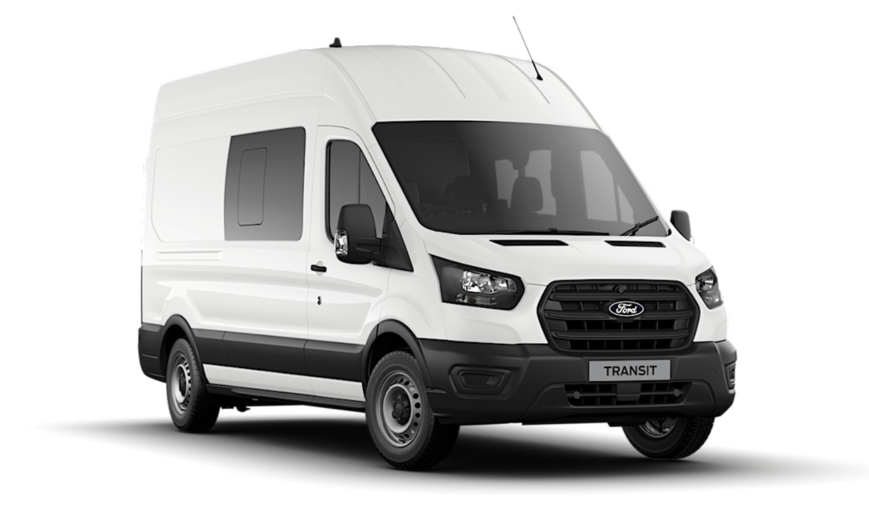 Ford Transit Double Cab 2.0 EcoBlue 130ps H3 Trend Double Cab Van [DAP] Image 1