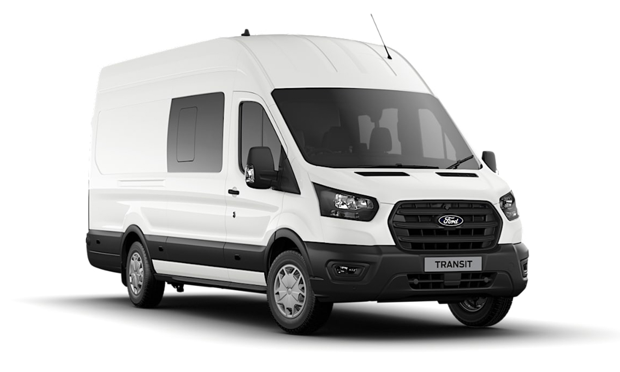 Ford Transit Double Cab 2.0 EcoBlue 130ps H3 Trend Double Cab Van [DAP] Image 1