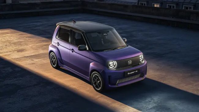 New Honda Super-N from an above angle