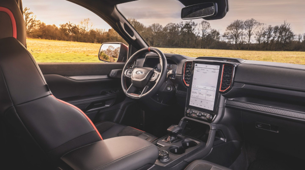 New Ford Ranger Raptor Interior