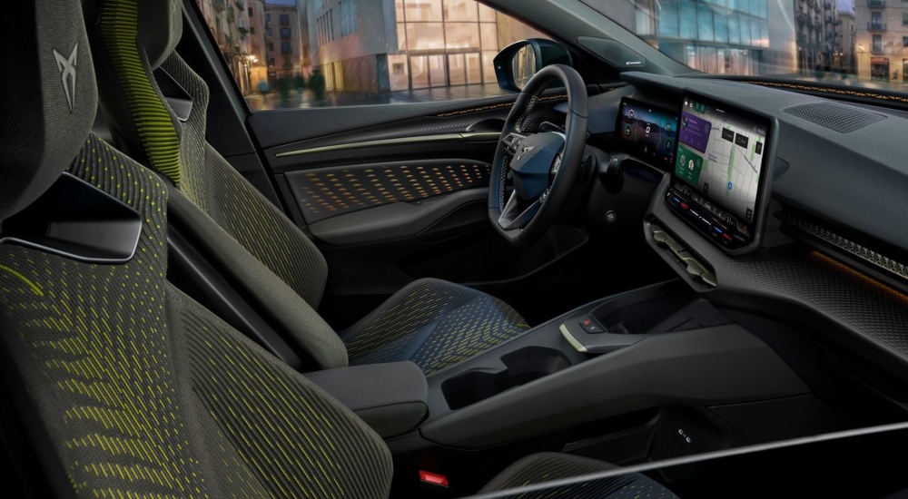 The dynamic interior of the CUPRA Raval; New CUPRA Raval interior