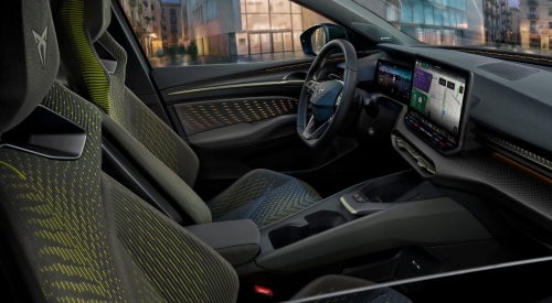 The dynamic interior of the CUPRA Raval; New CUPRA Raval interior