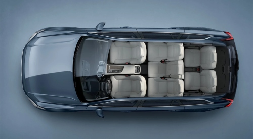 Volvo XC90 Plug-in Hybrid seat configuration; Used Volvo XC90 Plug-in Hybrid seven seater SUV