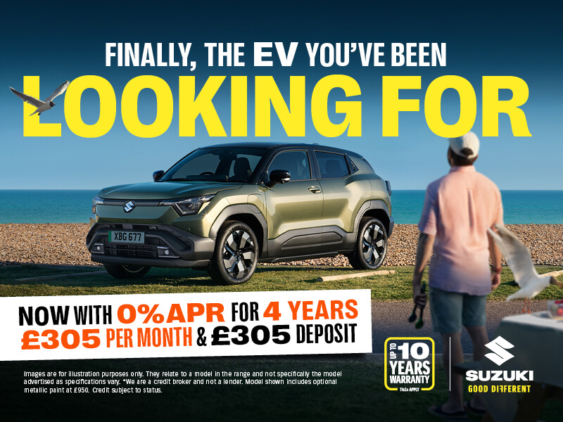 Suzuki e-Vitara banner