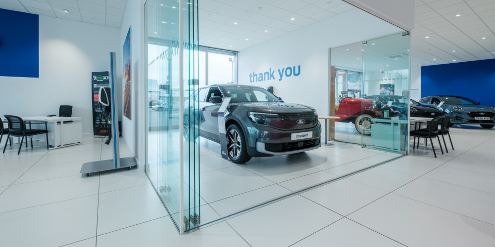 Ford showroom