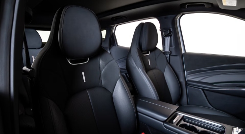 Interior shot of the seating of a new OMODA 7