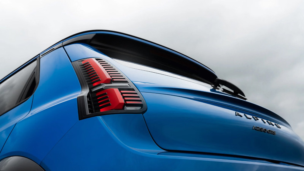 New Alpine rear design