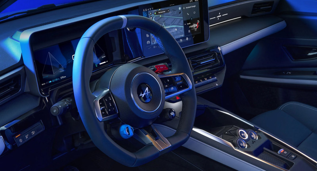 New Alpine A290 dashboard