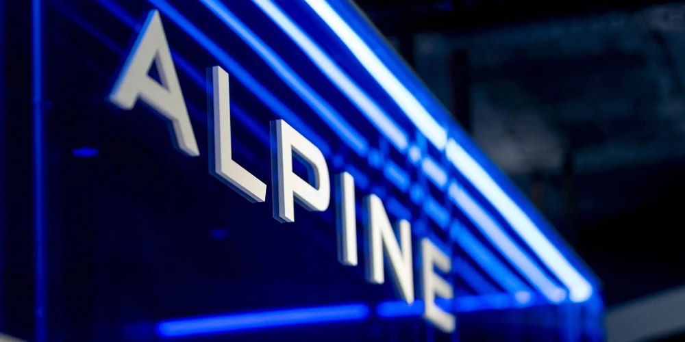 Alpine signage