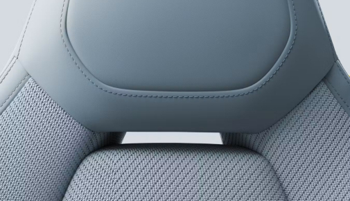 New Polestar 4 SUV seat in Tailored Knit