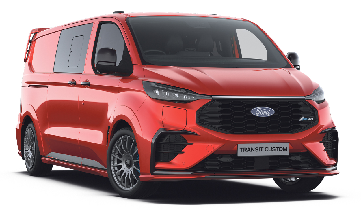Ford Transit Custom MS-RT Double Cab 2.0 EcoBlue 150ps H1 Double Cab Van MS-RT Image 1 Ford Transit Custom MS-RT Double Cab 2.0 EcoBlue 150ps H1 Double Cab Van MS-RT Image 1