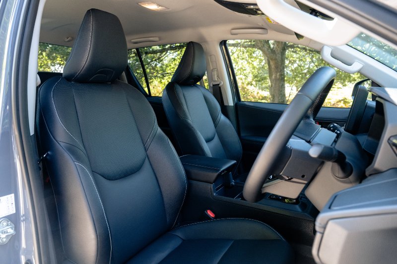 the New Toyota Hilux Electric interior
