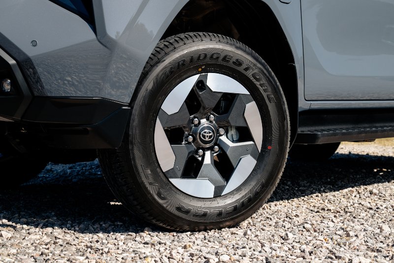 the New Toyota Hilux Electric Alloy wheels