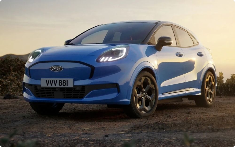 New Ford Puma BlueCruise Edition in Azure Blue
