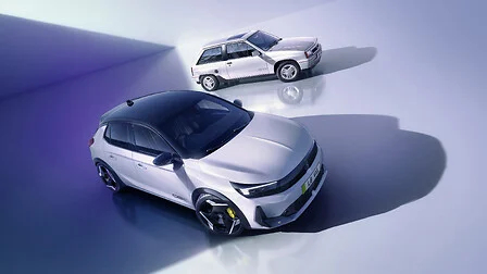 New Vauxhall Corsa GSE alongside the old Corsa GSE
