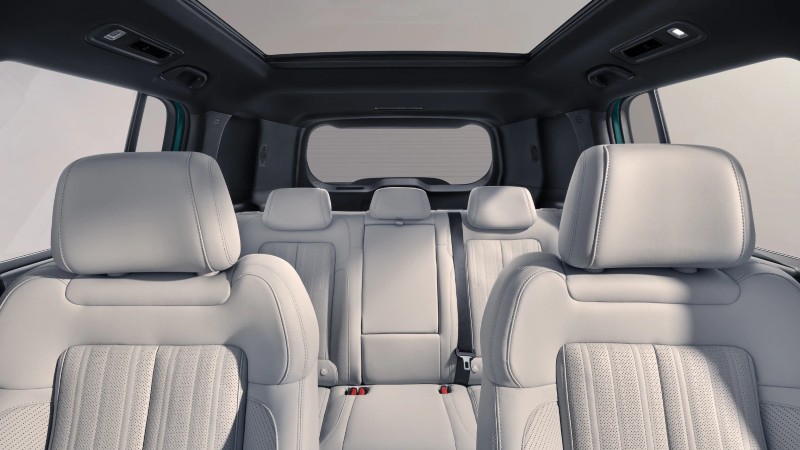 The new BYD Ti 7 DM-p plug-in interior seats