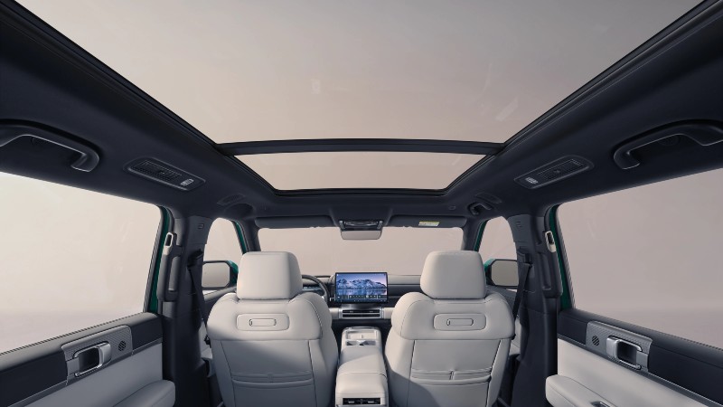 The new BYD Ti 7 DM-p interior