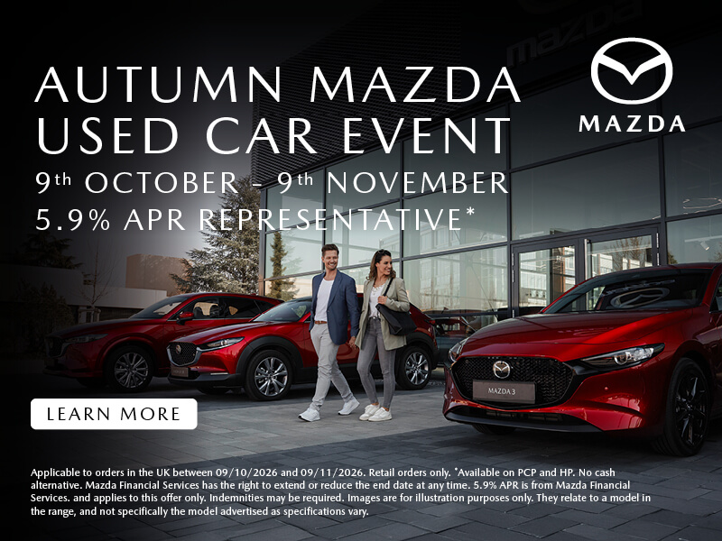 Mazda Used Event banners