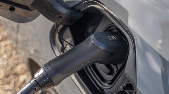 New Vauxhall Corsa electric charger port