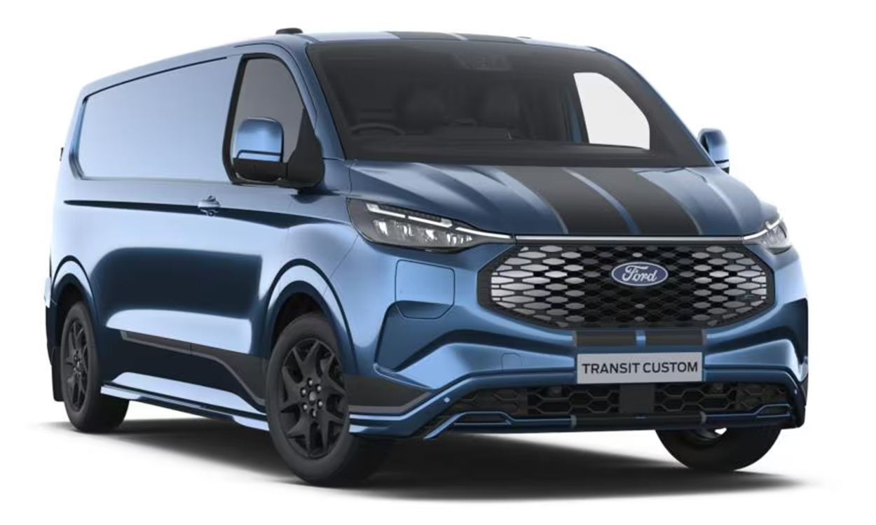 Ford E-Transit Custom 160kW 71kWh H1 Van Sport Auto Image 1