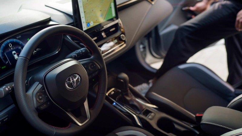 New Toyota corolla interior