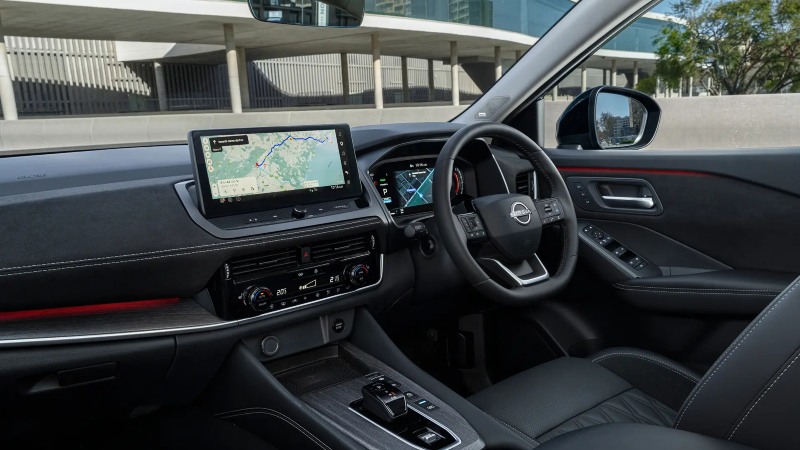 The New Nissan Qashqai front interior