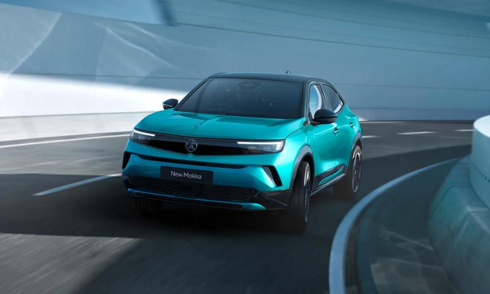 New Vauxhall Mokka driving