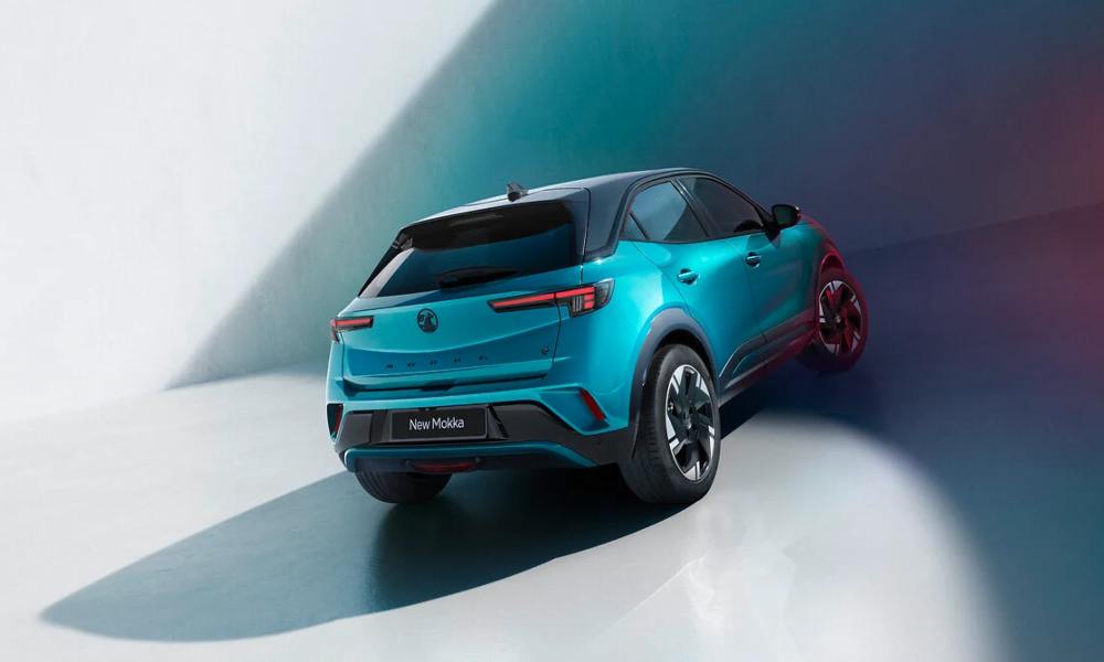 New Vauxhall Mokka from behind