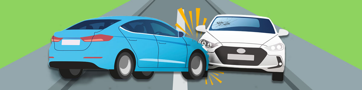 graphic showing two cars crashing graphic showing two cars crashing