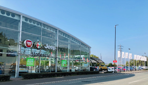 Stoneacre Newcastle dealership front