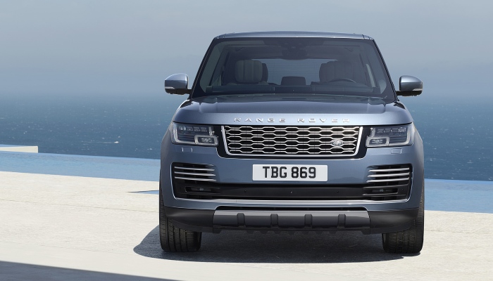 Used Range Rover Parked