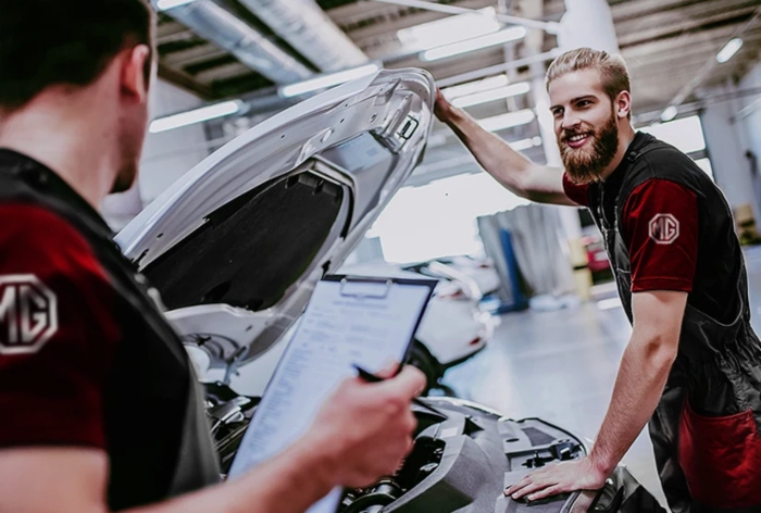 Service and MOT MG with Stoneacre