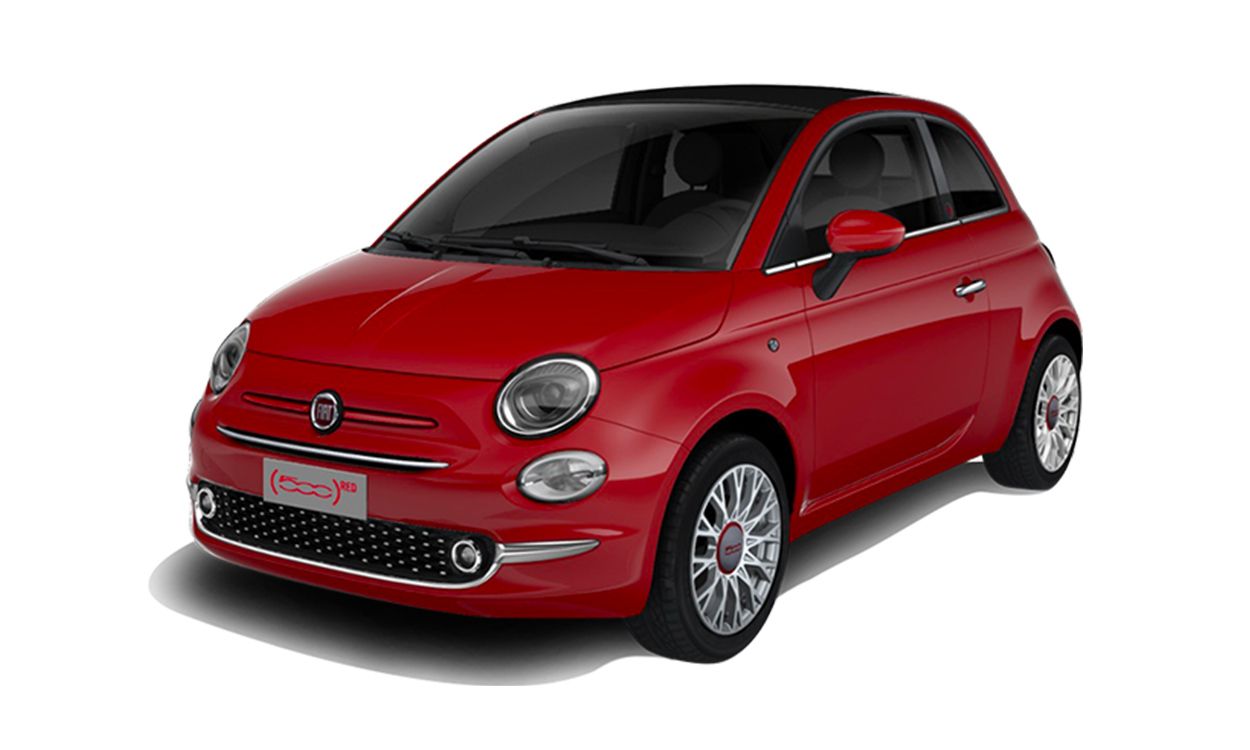New Fiat 500c Hybrid Red for Sale
